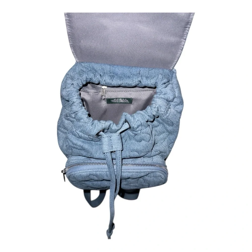 Target Mini Wild Fable Denim Butterfly Backpack